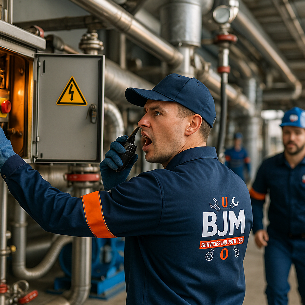 Reparación correctiva de equipos industriales por el equipo de BJM